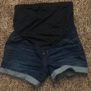 Isabel Maternity Jean shorts